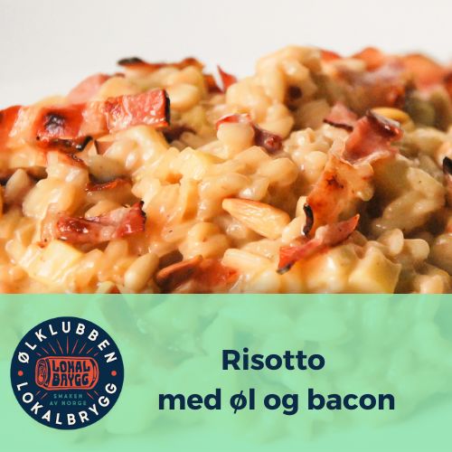 Ølrisotto med Bacon