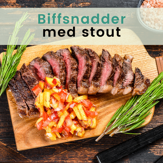 Biffsnadder med stout