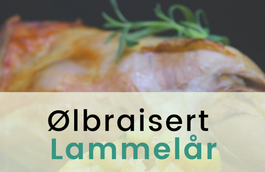 Ølbraisert lammelår