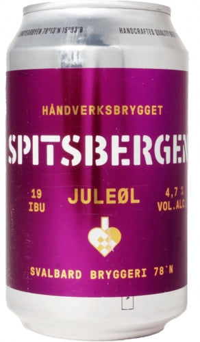 Svalbard Spitsbergen juleøl