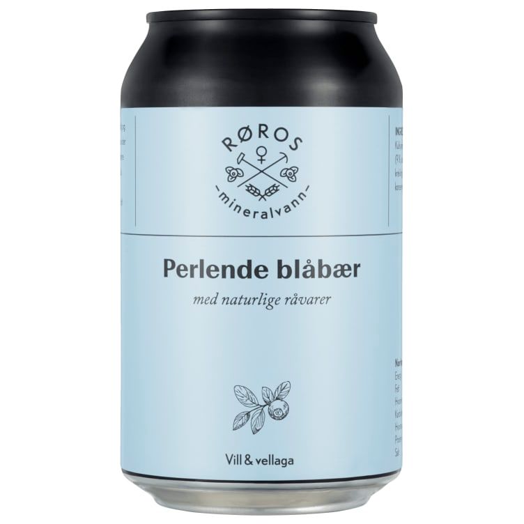 Perlende Blåbærdrikk