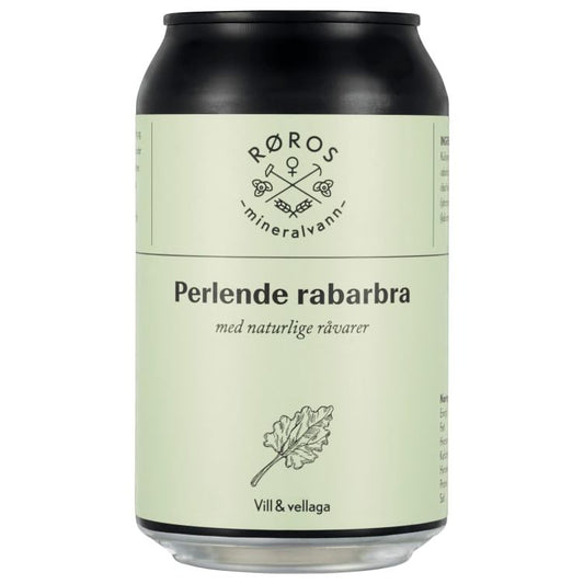 Perlende Rabarbradrikk