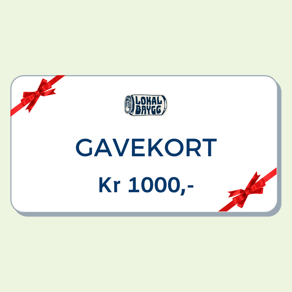Gavekort 1000 kr