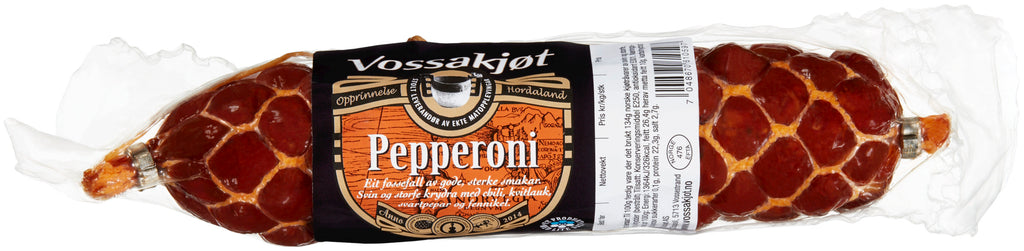 Vossakjøt Pepperoni snabb 300g